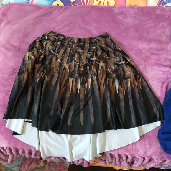 Black Milk Game of Thrones Skater Skirt Size Large - Picture 2 of 5